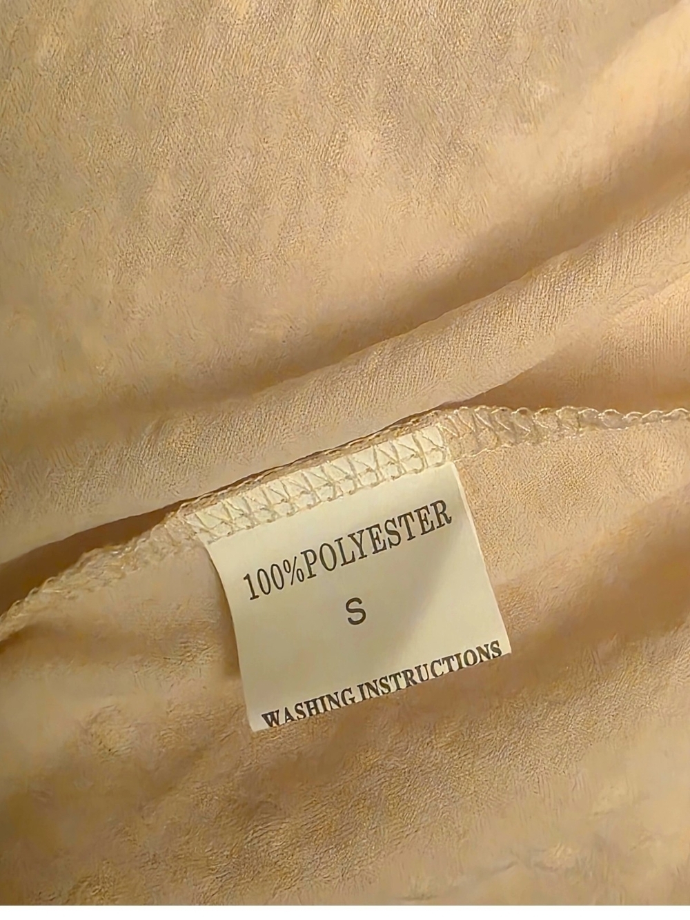 Source Unknown Off-Shoulder Ruffle Mini Dress in Cream - Picture 14 of 15